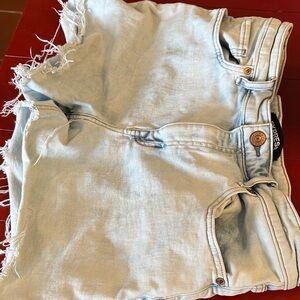 Express Light Blue Jean Shorts size 12